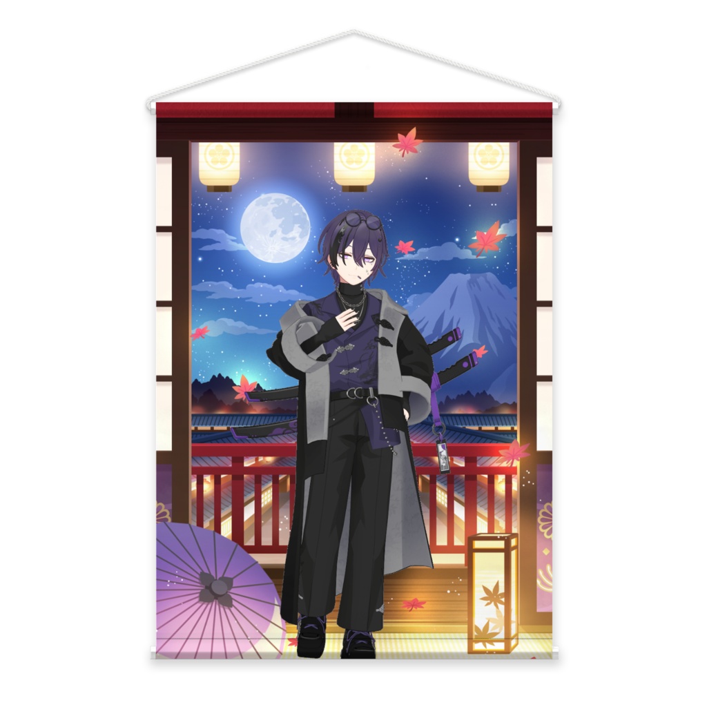 【七星 憐】11月生誕祭記念日グッズ-タペストリー