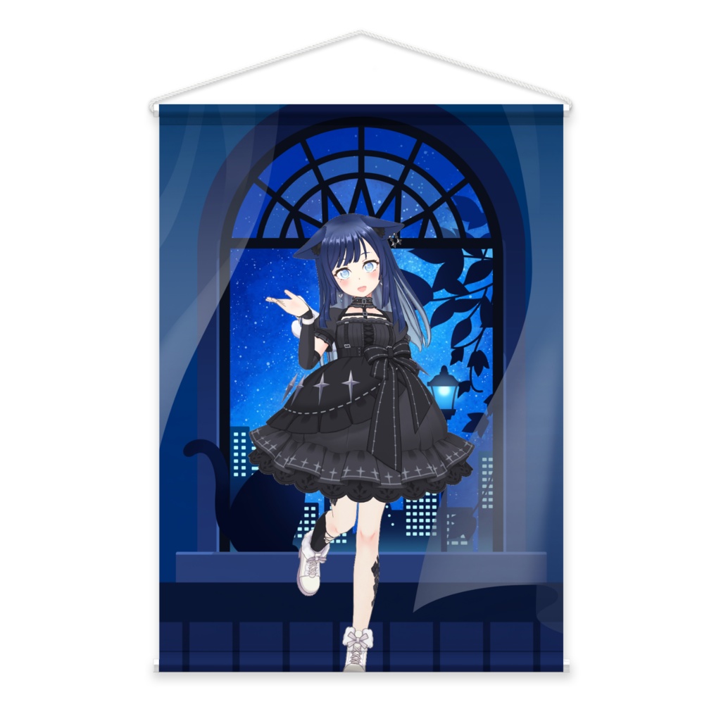 【七沢 弥莉琉】11月生誕祭記念日グッズ-タペストリー