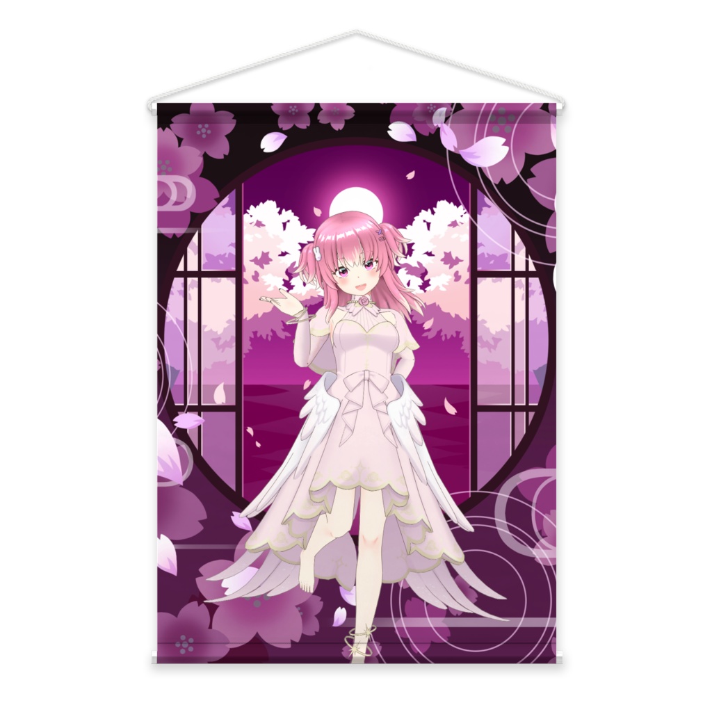 【兎宮さくら】11月生誕祭記念日グッズ-タペストリー