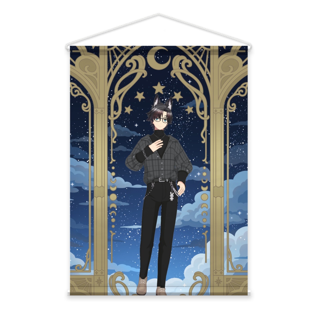 【博多弁の人 ゆう】11月生誕祭記念日グッズ-タペストリー