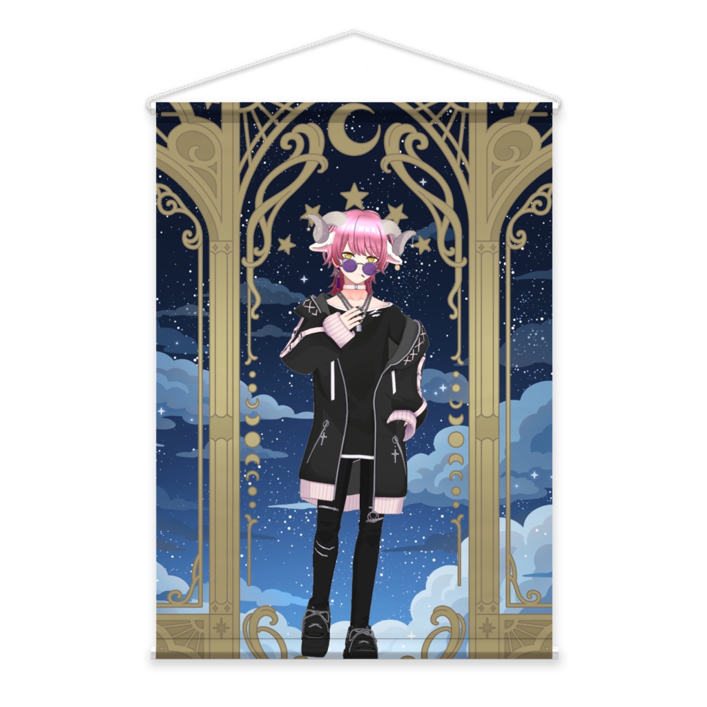 【合歓垣 ソラ】11月生誕祭記念日グッズ-タペストリー