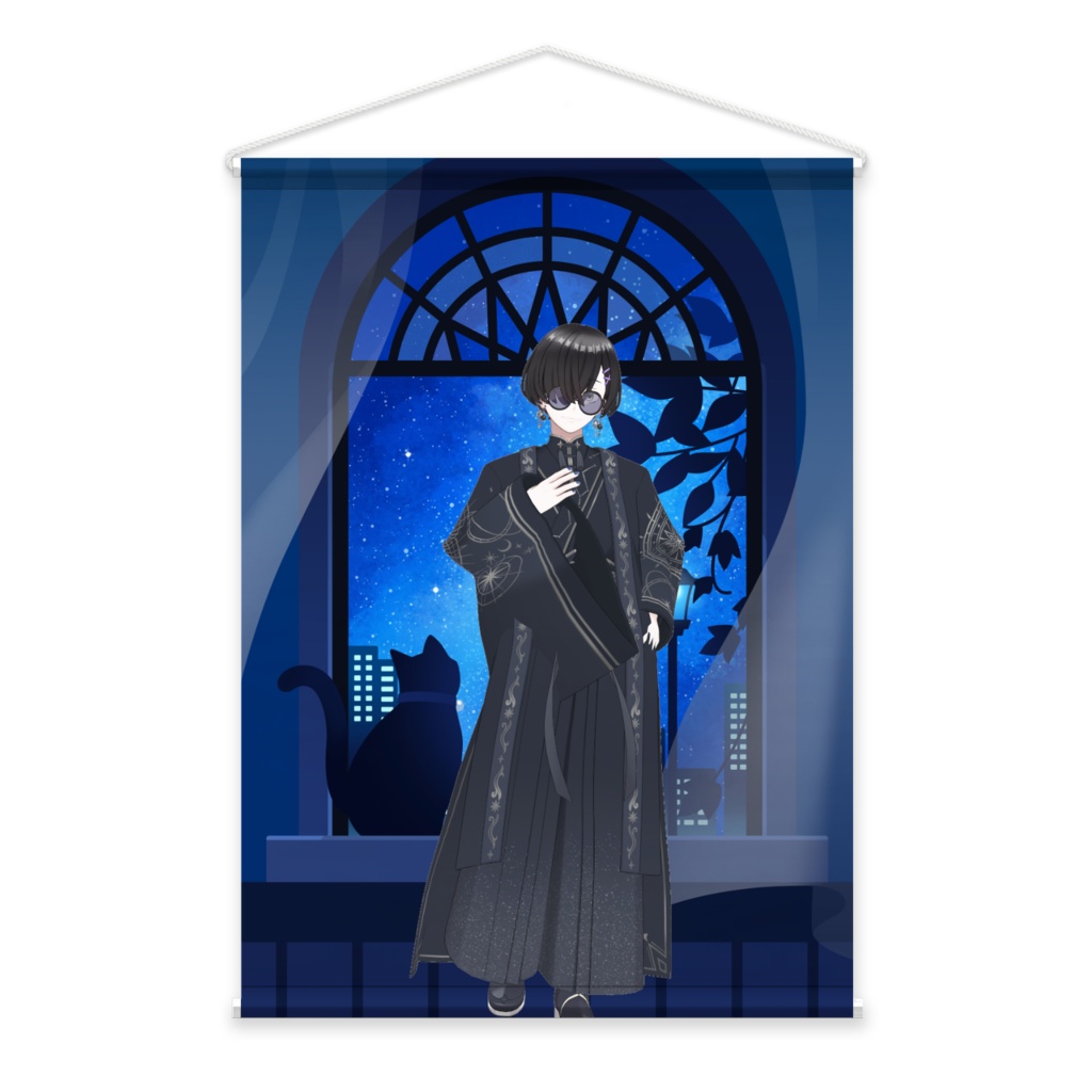 【夕凪 螢】11月生誕祭記念日グッズ-タペストリー
