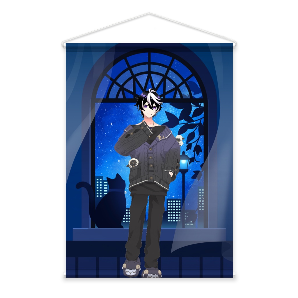 【夜乃アリス】11月生誕祭記念日グッズ-タペストリー