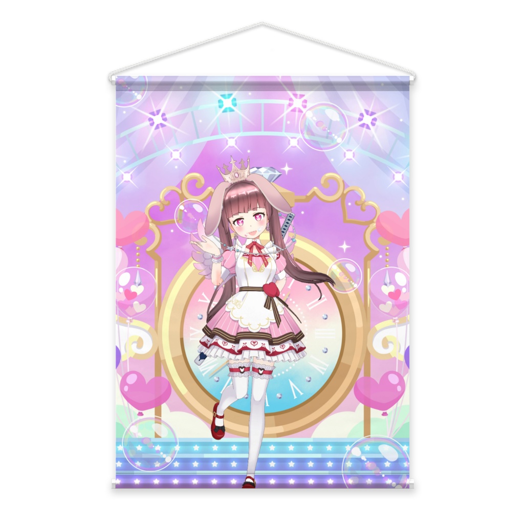 【新咲めろ】11月生誕祭記念日グッズ-タペストリー