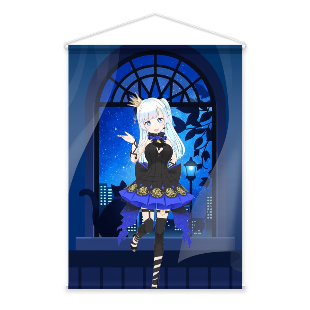 【春桜 棗】11月生誕祭記念日グッズ-タペストリー