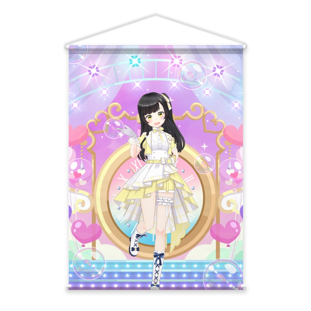 【星見百合花】11月生誕祭記念日グッズ-タペストリー