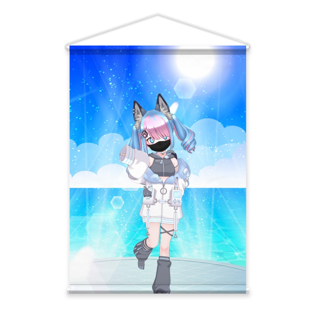 【晴多つゆ】11月生誕祭記念日グッズ-タペストリー