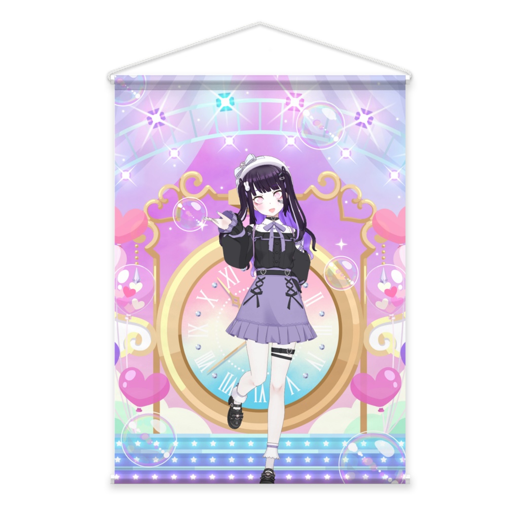 【柚木のあ】11月生誕祭記念日グッズ-タペストリー