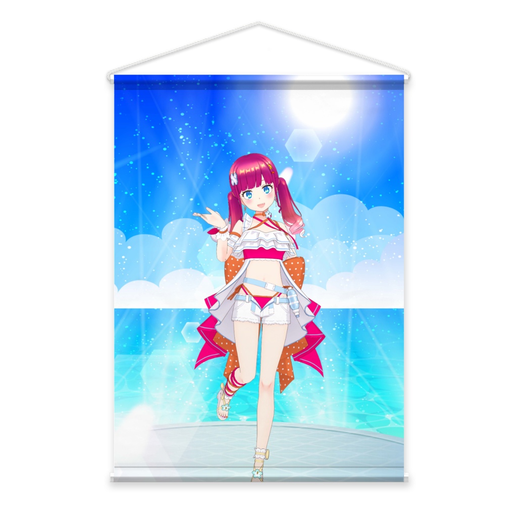 【柚花あるる】11月生誕祭記念日グッズ-タペストリー