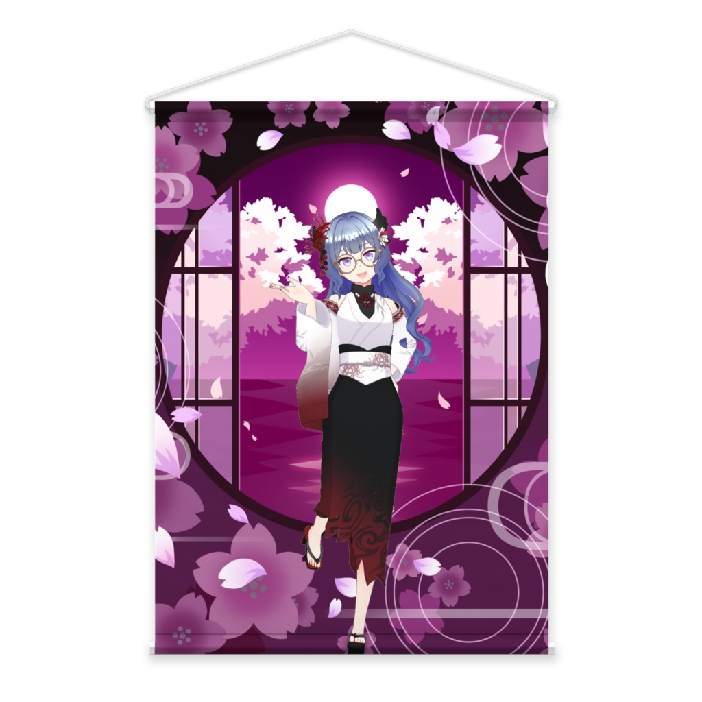 【橘花 冬華】11月生誕祭記念日グッズ-タペストリー