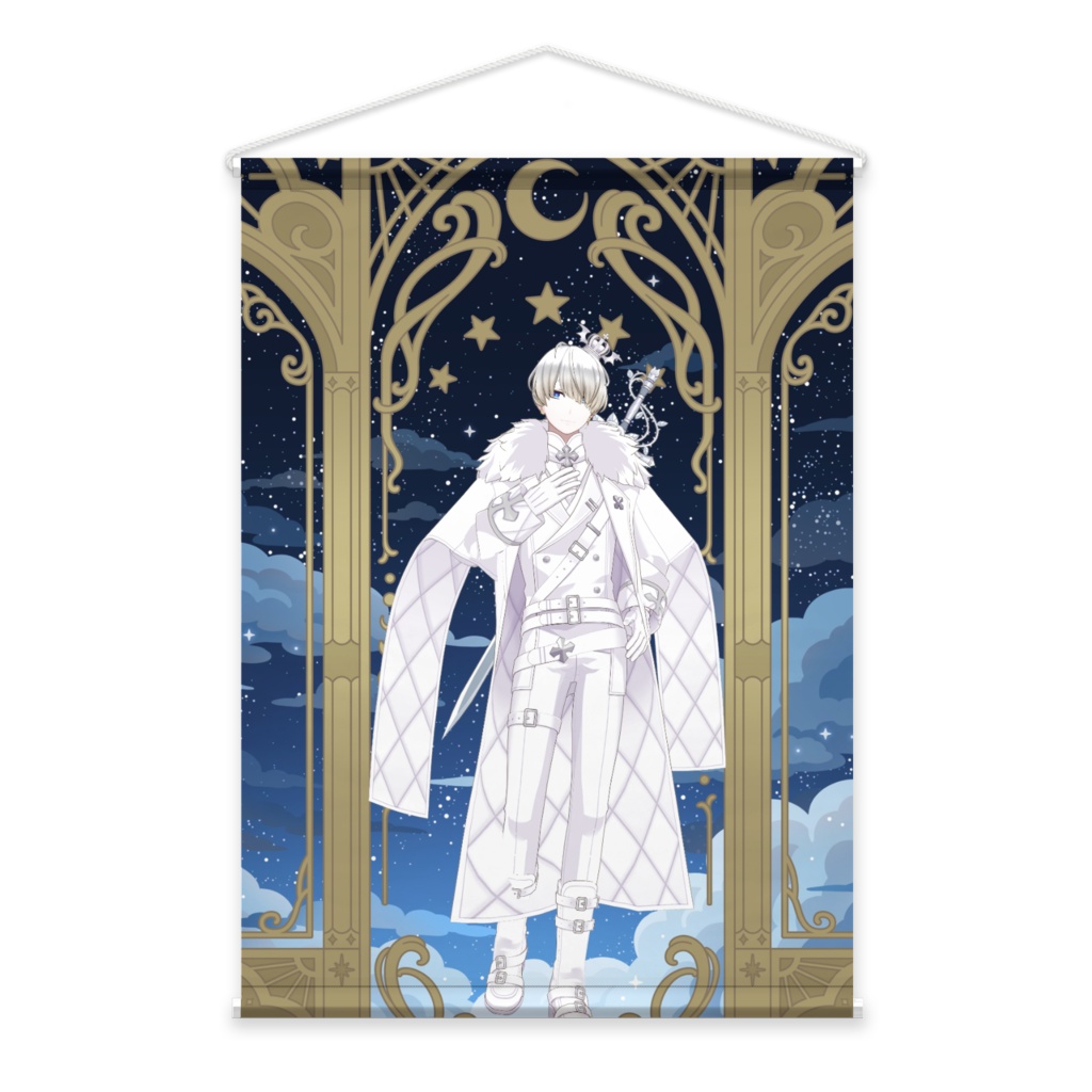 【楪ゆずる】11月生誕祭記念日グッズ-タペストリー