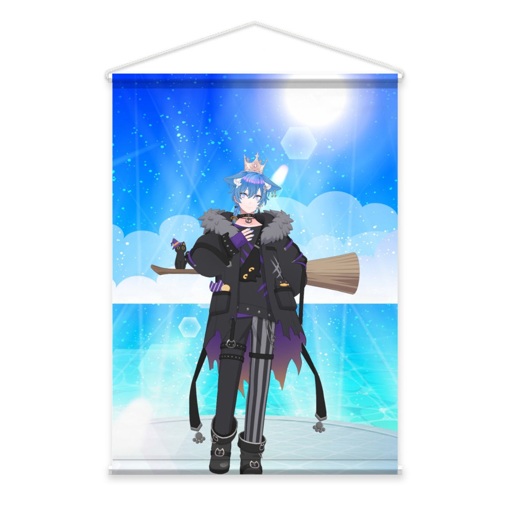【水瀬アクア】11月生誕祭記念日グッズ-タペストリー