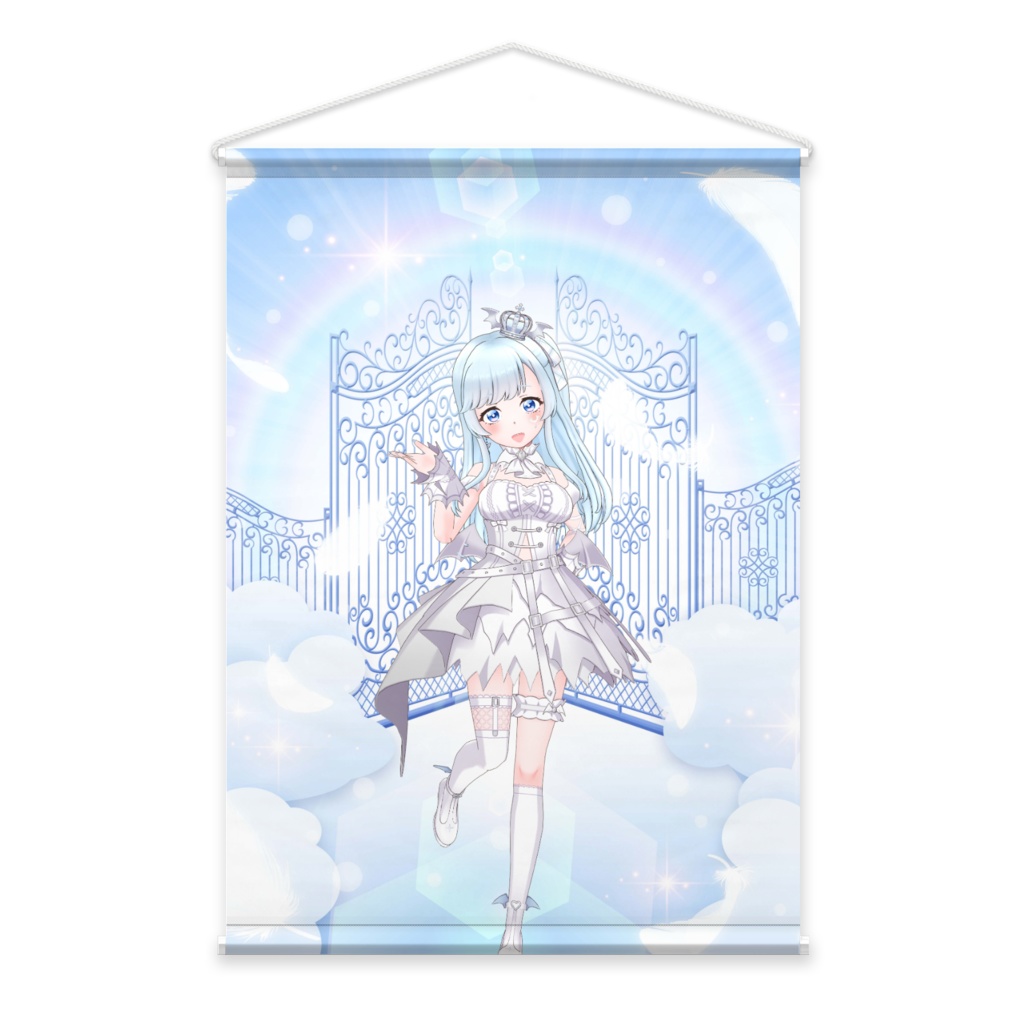 【泡雪ましろ】11月生誕祭記念日グッズ-タペストリー