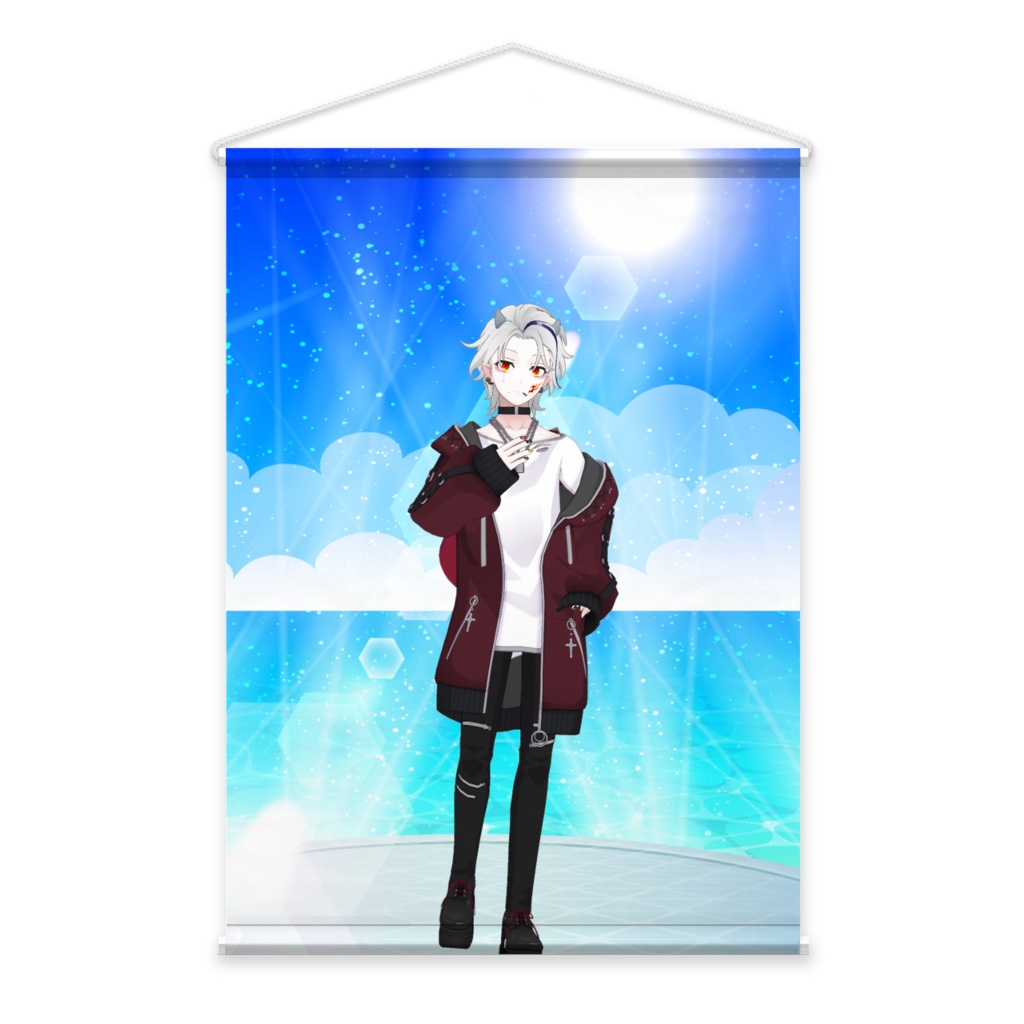 【焔緋燈也】11月生誕祭記念日グッズ-タペストリー