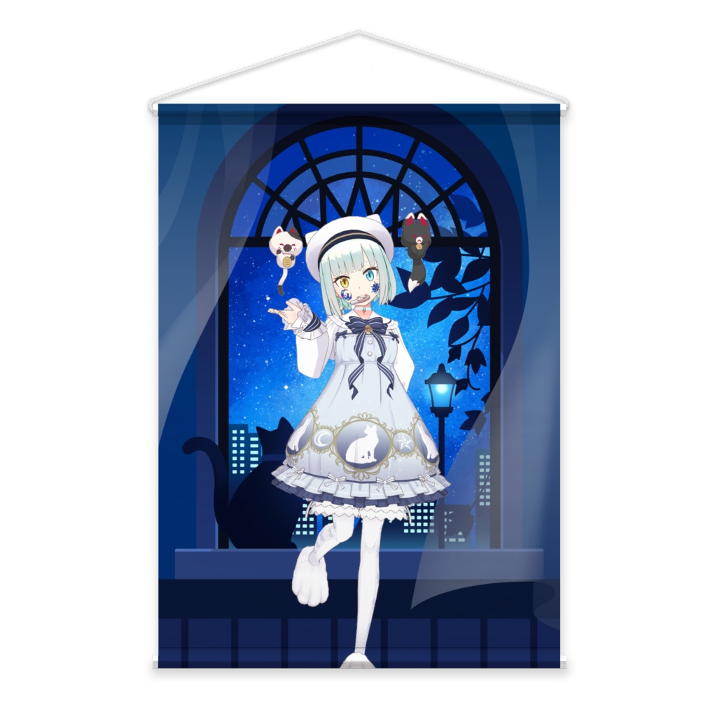 【猫love】11月生誕祭記念日グッズ-タペストリー