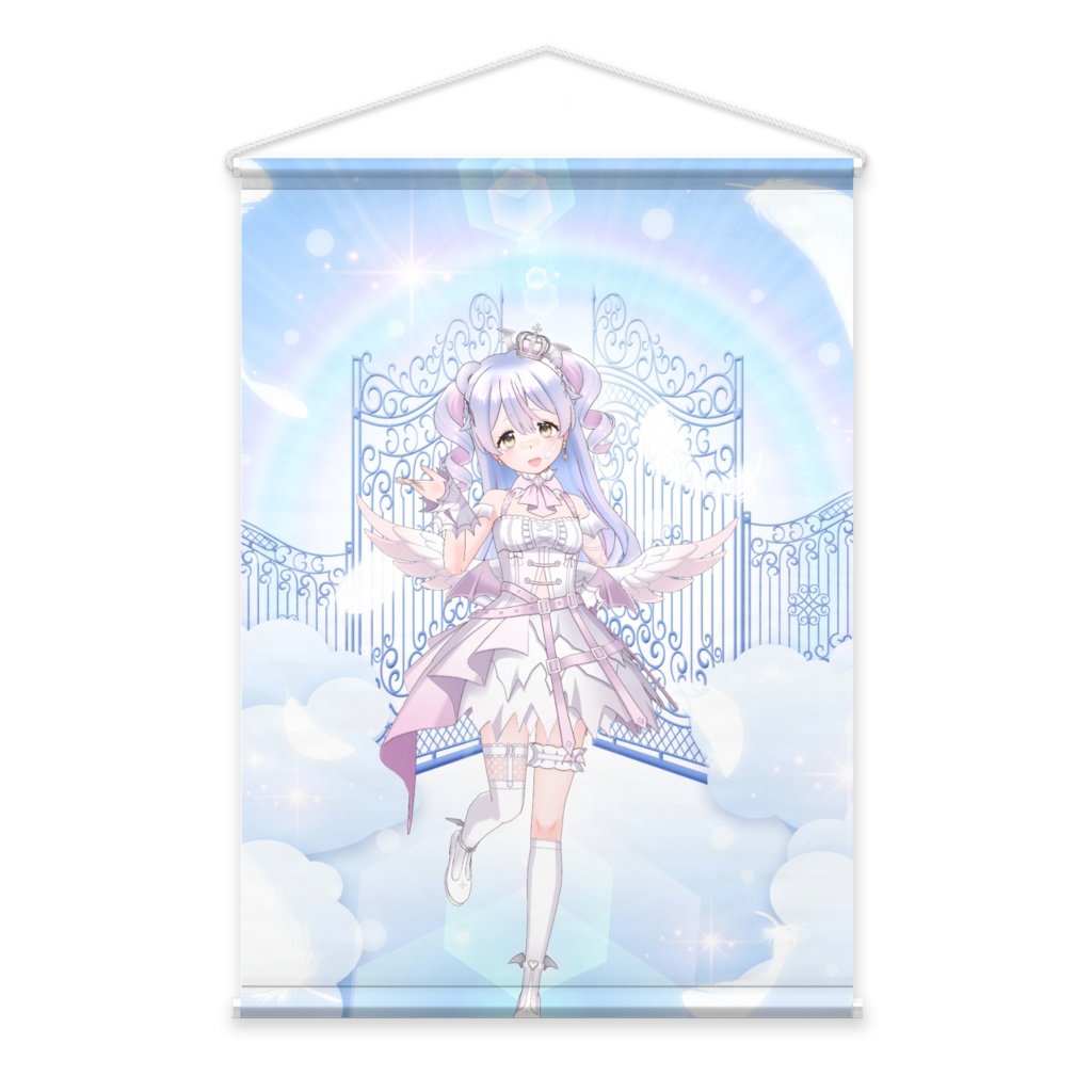 【白上ゆり】11月生誕祭記念日グッズ-タペストリー