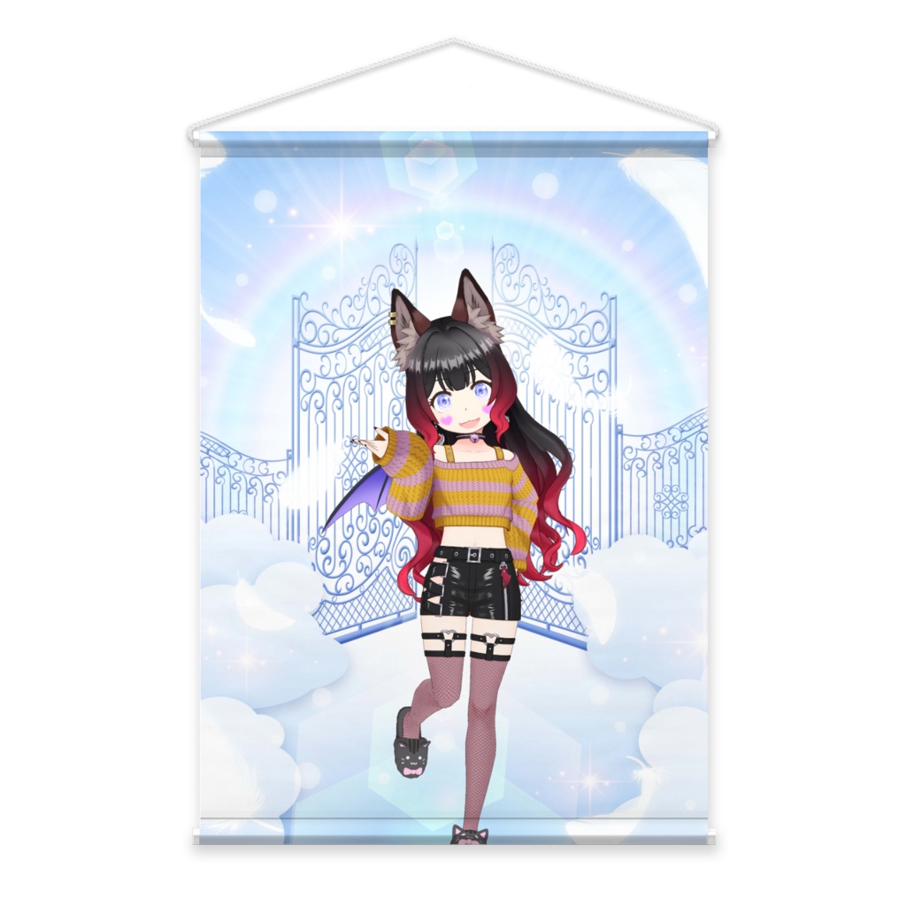 【白上 光彩】11月生誕祭記念日グッズ-タペストリー