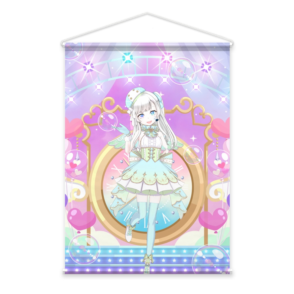 【白雪 ゆ〜ぴ】11月生誕祭記念日グッズ-タペストリー