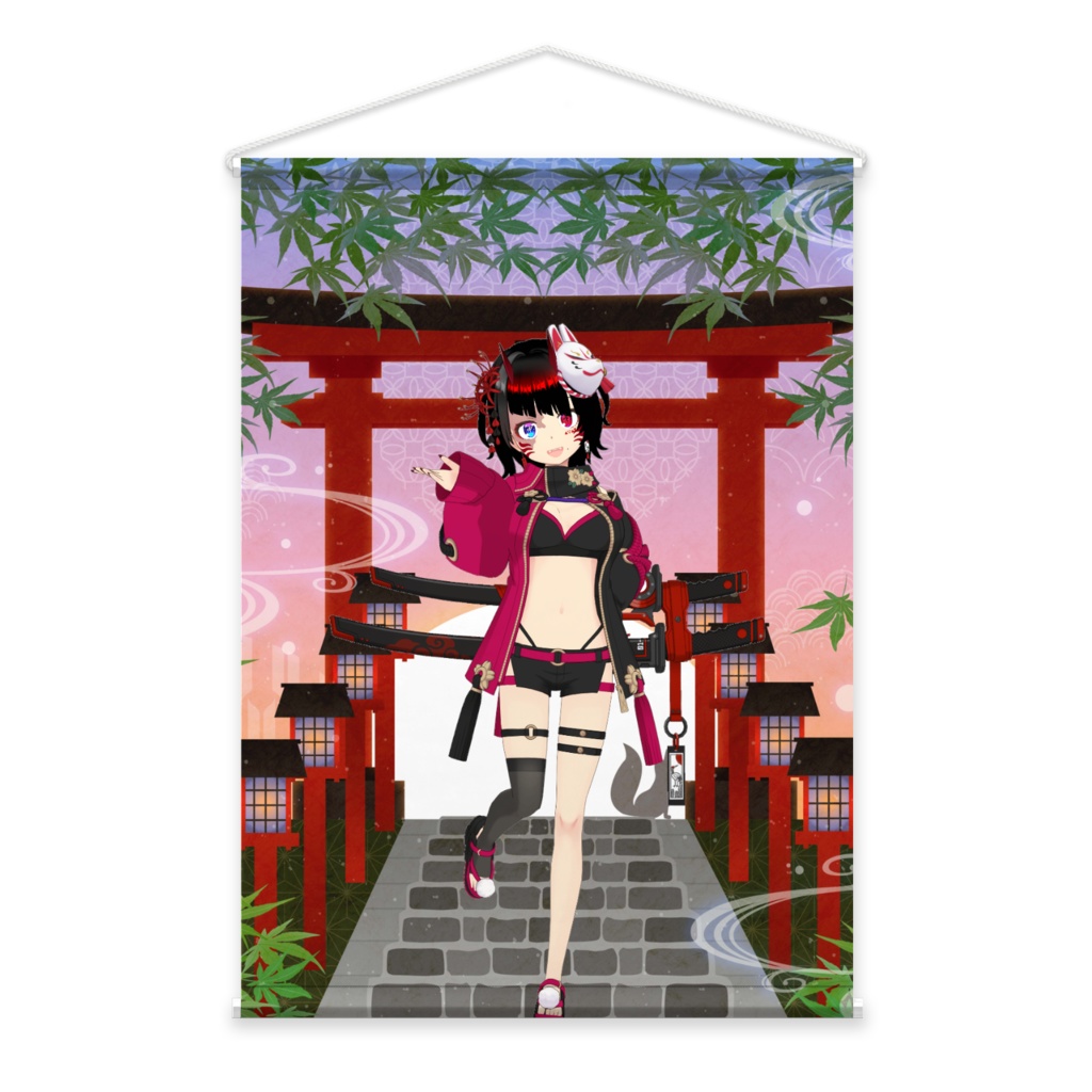 【矢氷姫陽】11月生誕祭記念日グッズ-タペストリー