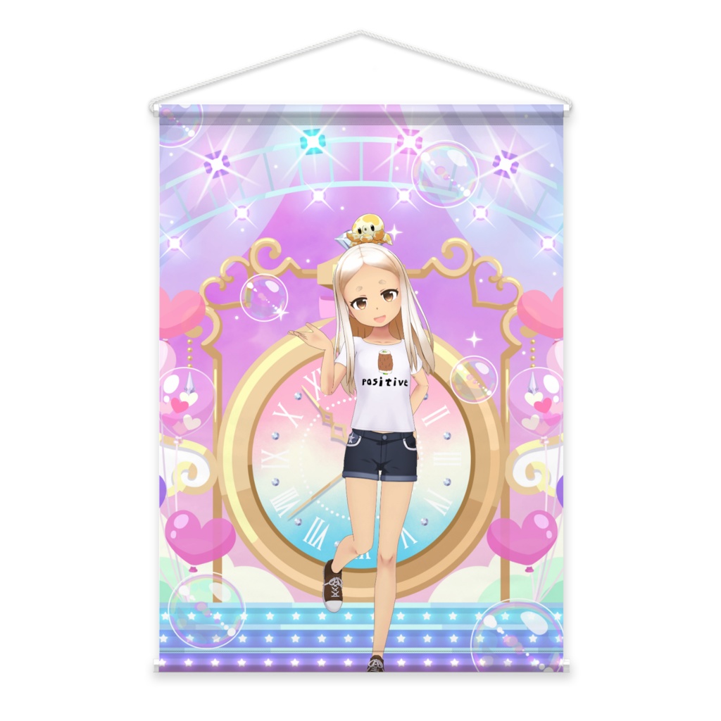 【竹輪ねり(永遠の8歳】11月生誕祭記念日グッズ-タペストリー