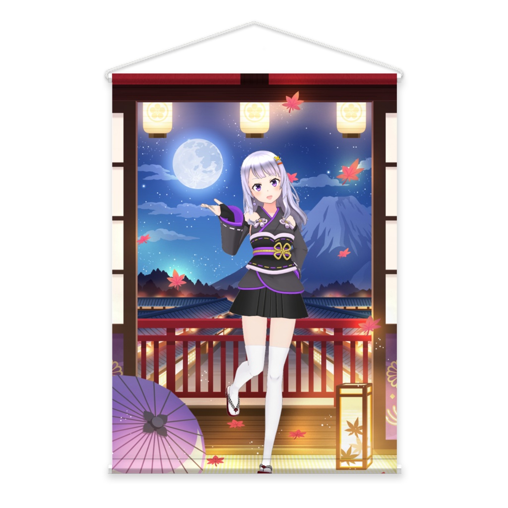 【紫乃宮 綺星】11月生誕祭記念日グッズ-タペストリー