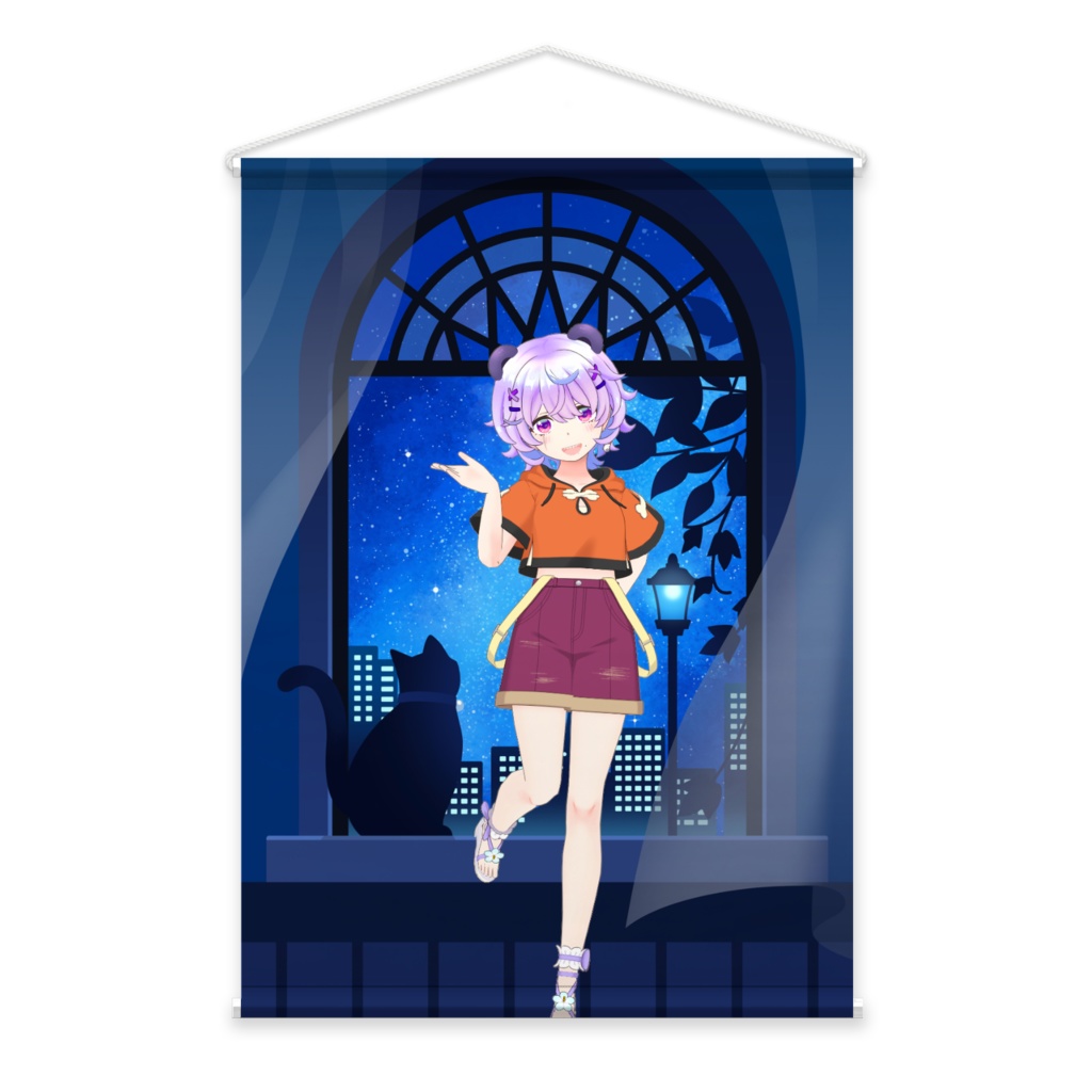 【紫玖一佐】11月生誕祭記念日グッズ-タペストリー