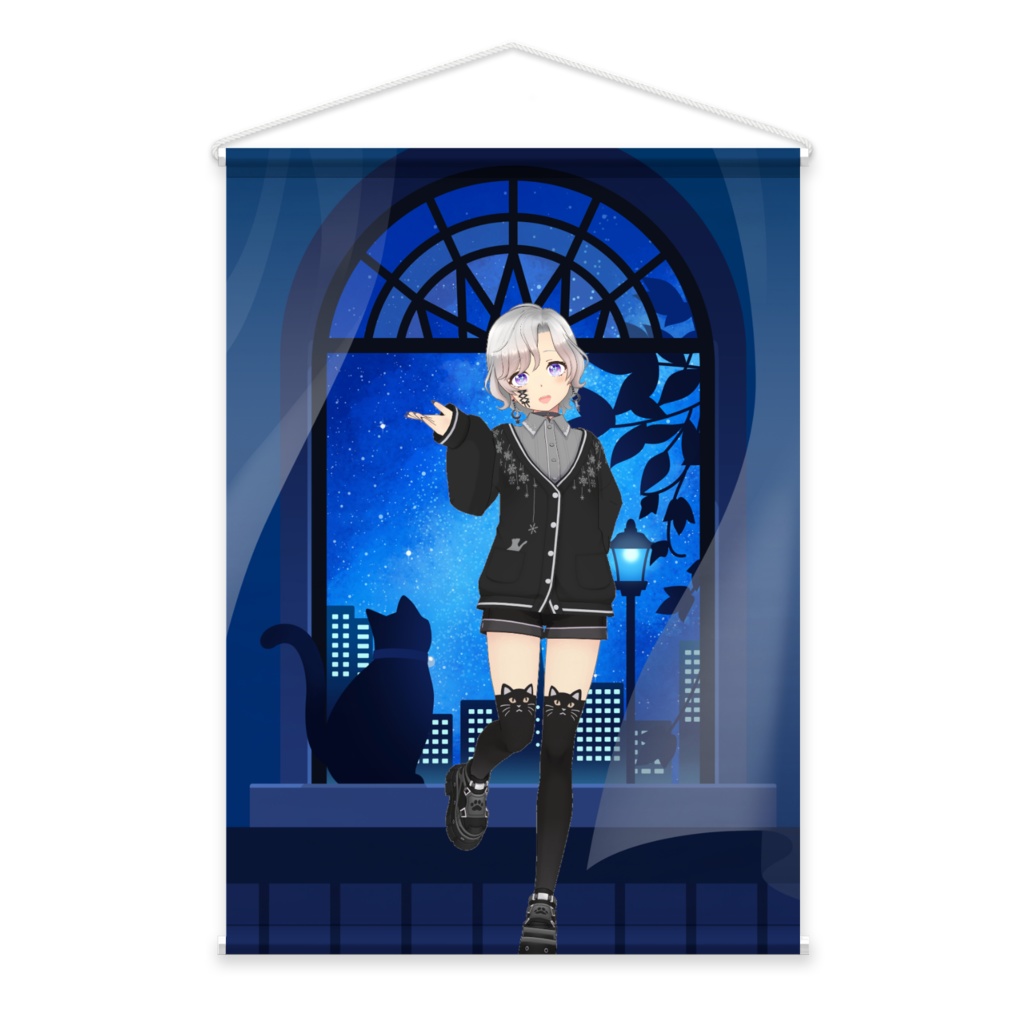 【紡木創】11月生誕祭記念日グッズ-タペストリー