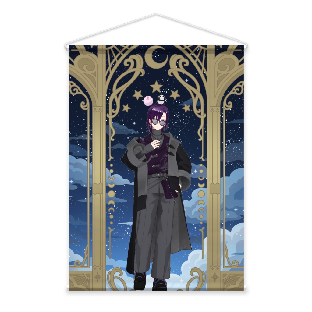 【花鳥 蘭摩】11月生誕祭記念日グッズ-タペストリー