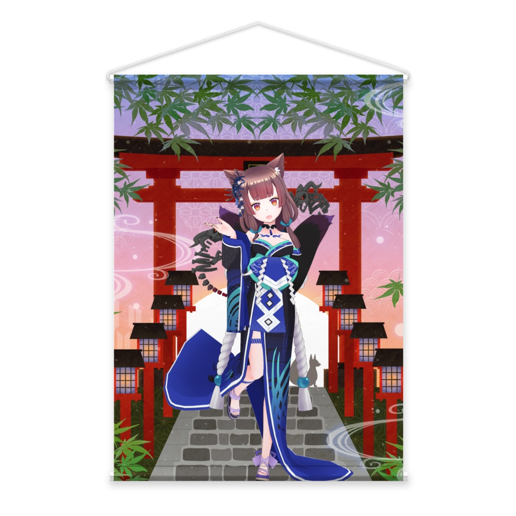 【菓梨】11月生誕祭記念日グッズ-タペストリー