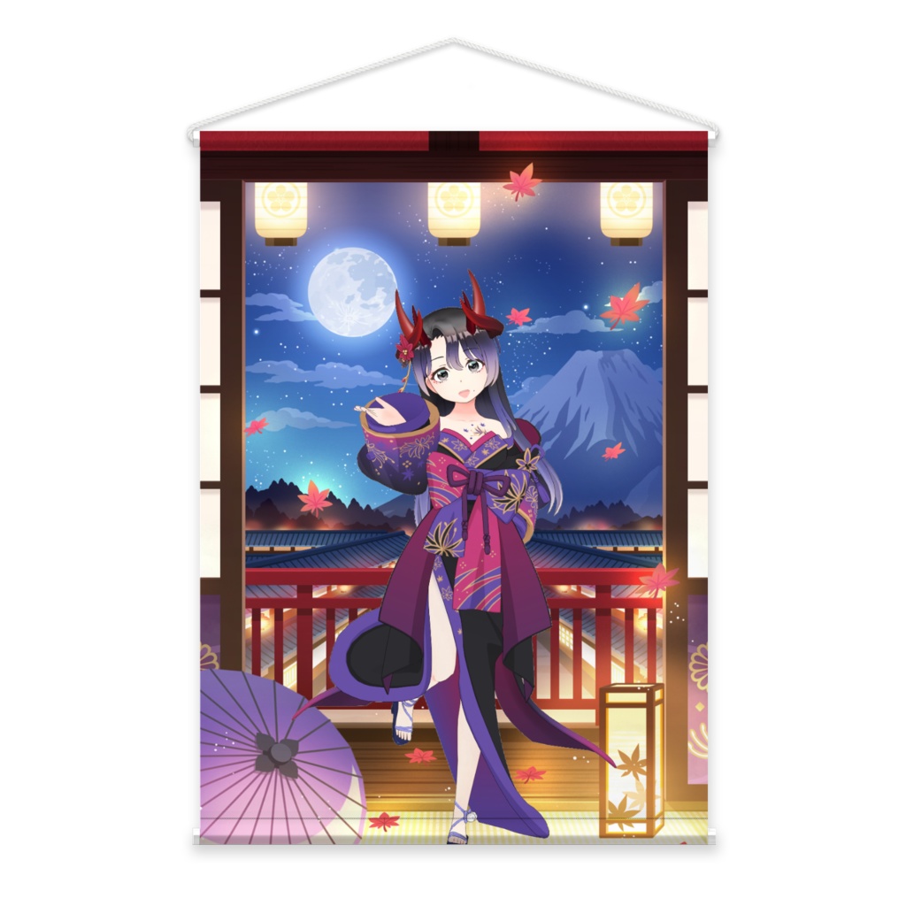 【藤宮 沙音】11月生誕祭記念日グッズ-タペストリー