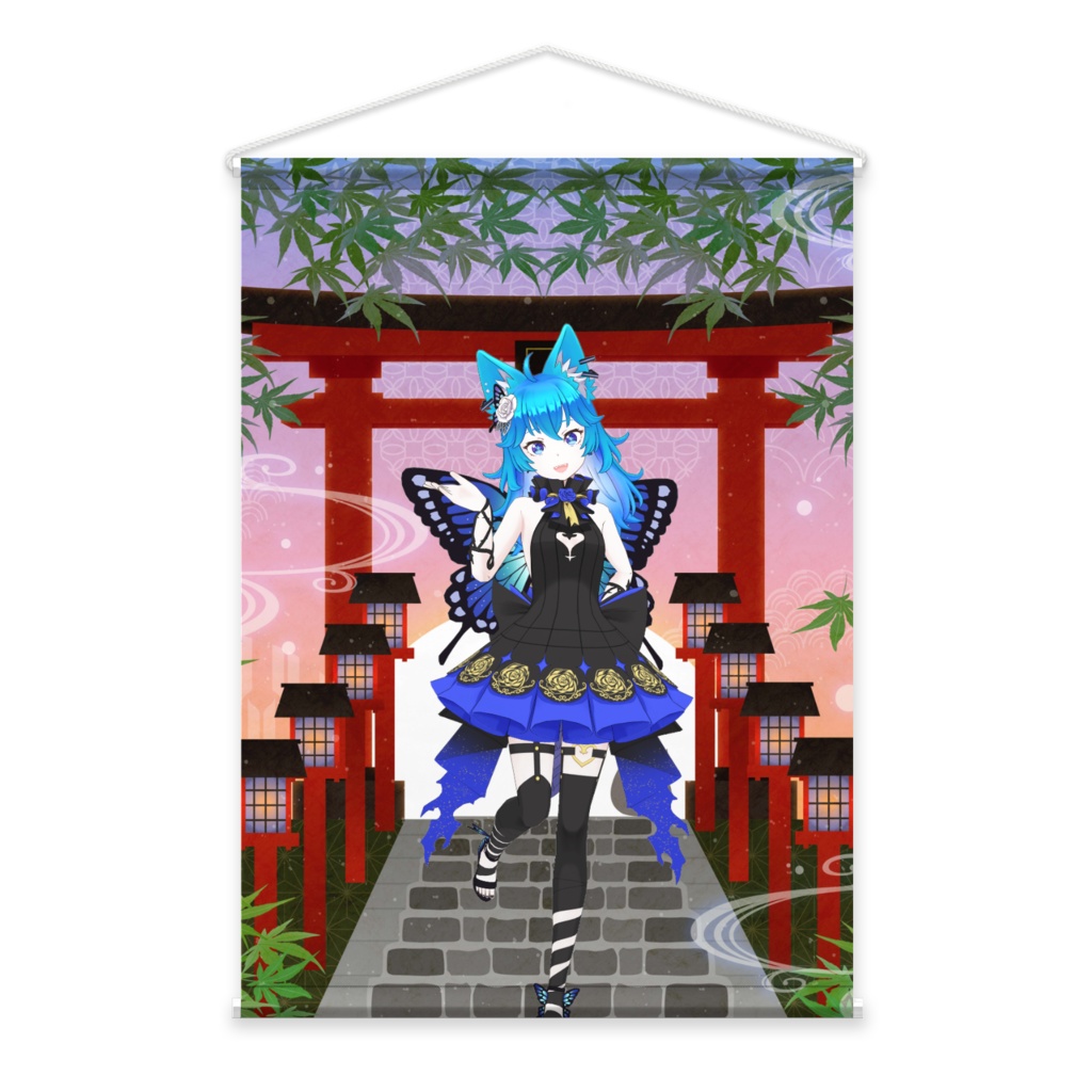 【賢宮瑞希】11月生誕祭記念日グッズ-タペストリー