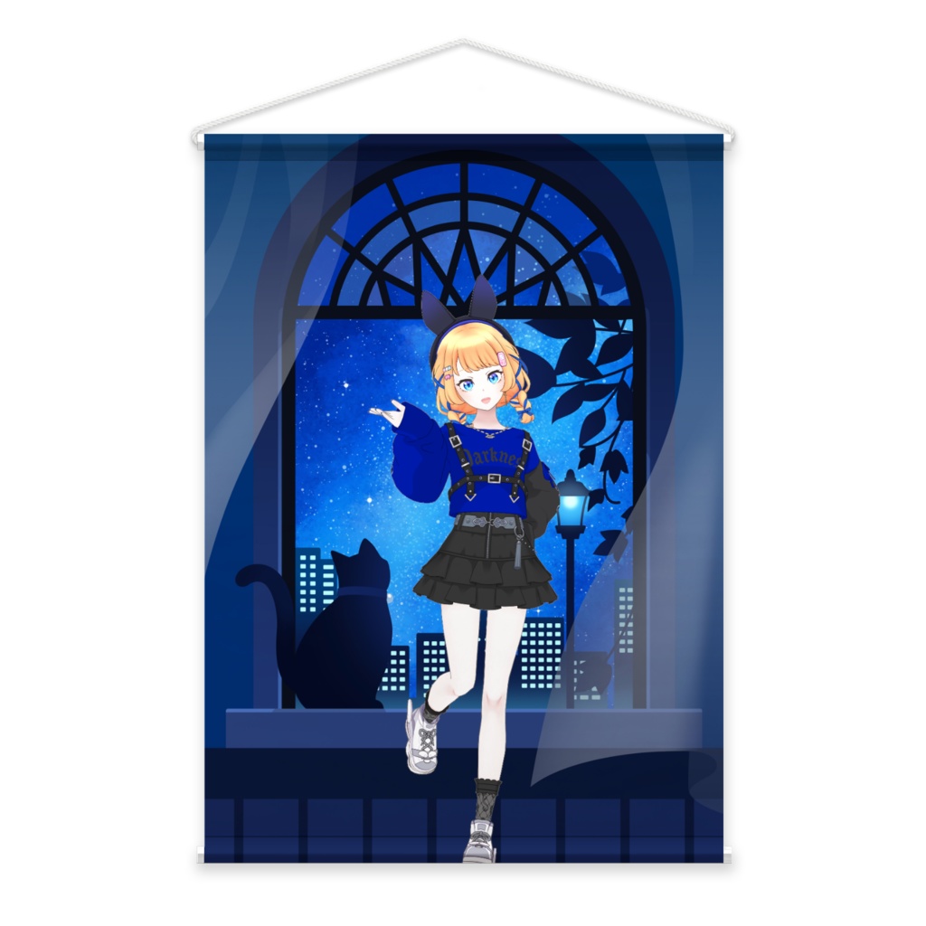 【青響せら】11月生誕祭記念日グッズ-タペストリー