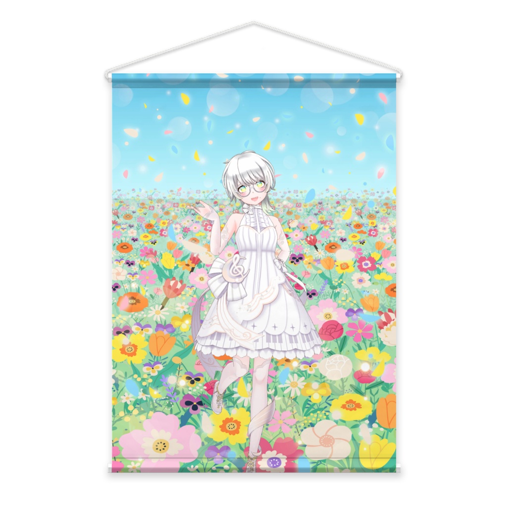 【麻芽乃 笑】11月生誕祭記念日グッズ-タペストリー