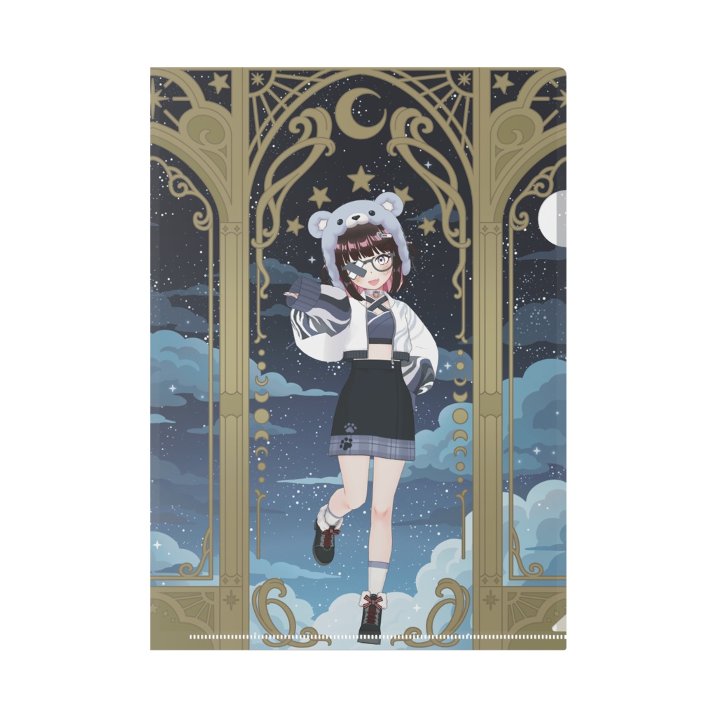 【kuma】11月生誕祭記念日グッズ-クリアファイル