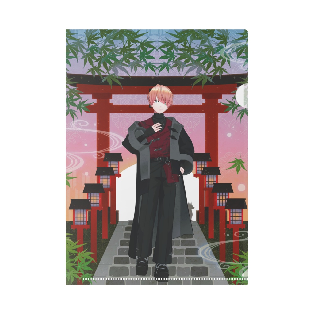 【あきやん@唄うたい】11月生誕祭記念日グッズ-クリアファイル