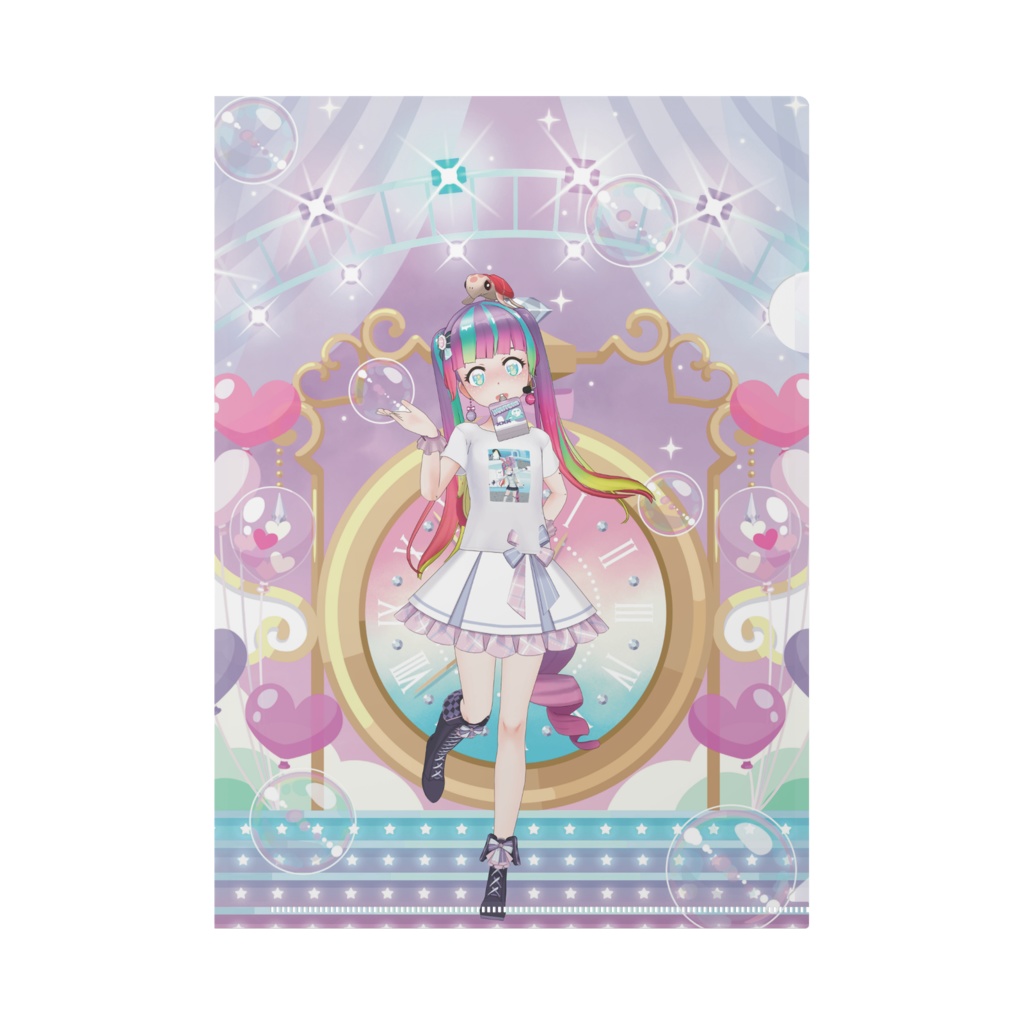 【あむちゃん】11月生誕祭記念日グッズ-クリアファイル