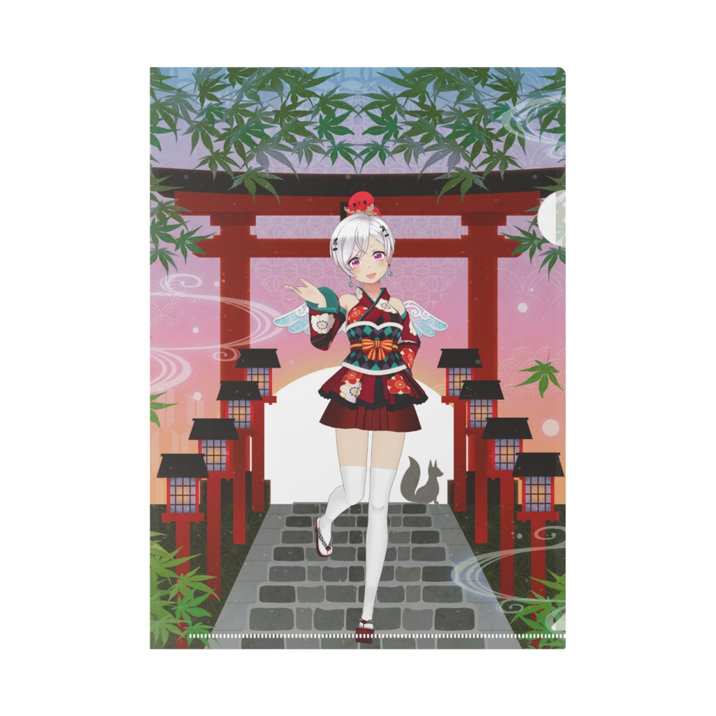 【つくも】11月生誕祭記念日グッズ-クリアファイル