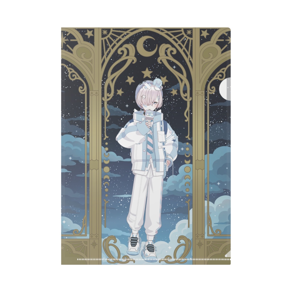 【むぎ】11月生誕祭記念日グッズ-クリアファイル