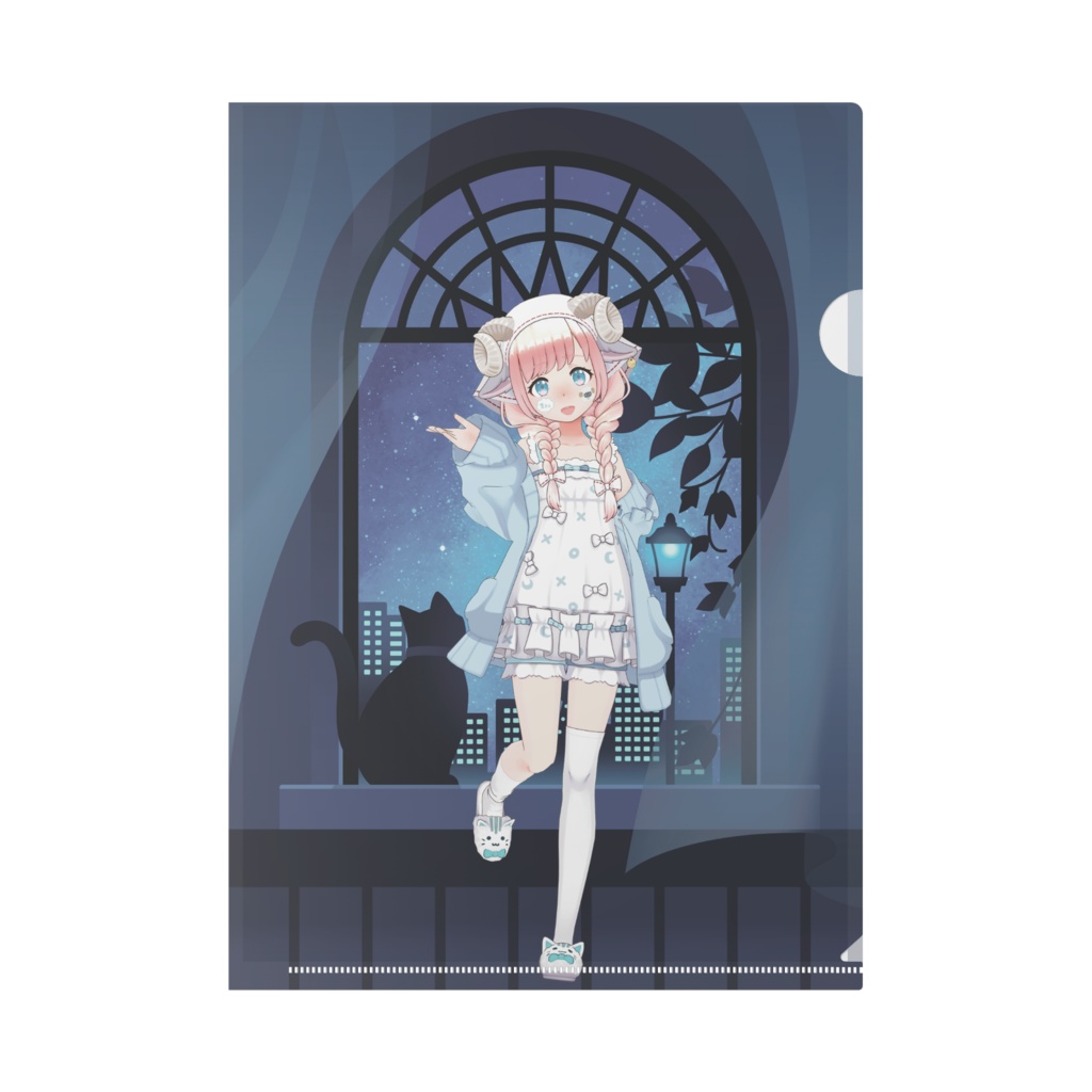 【めめもり めめぇ】11月生誕祭記念日グッズ-クリアファイル