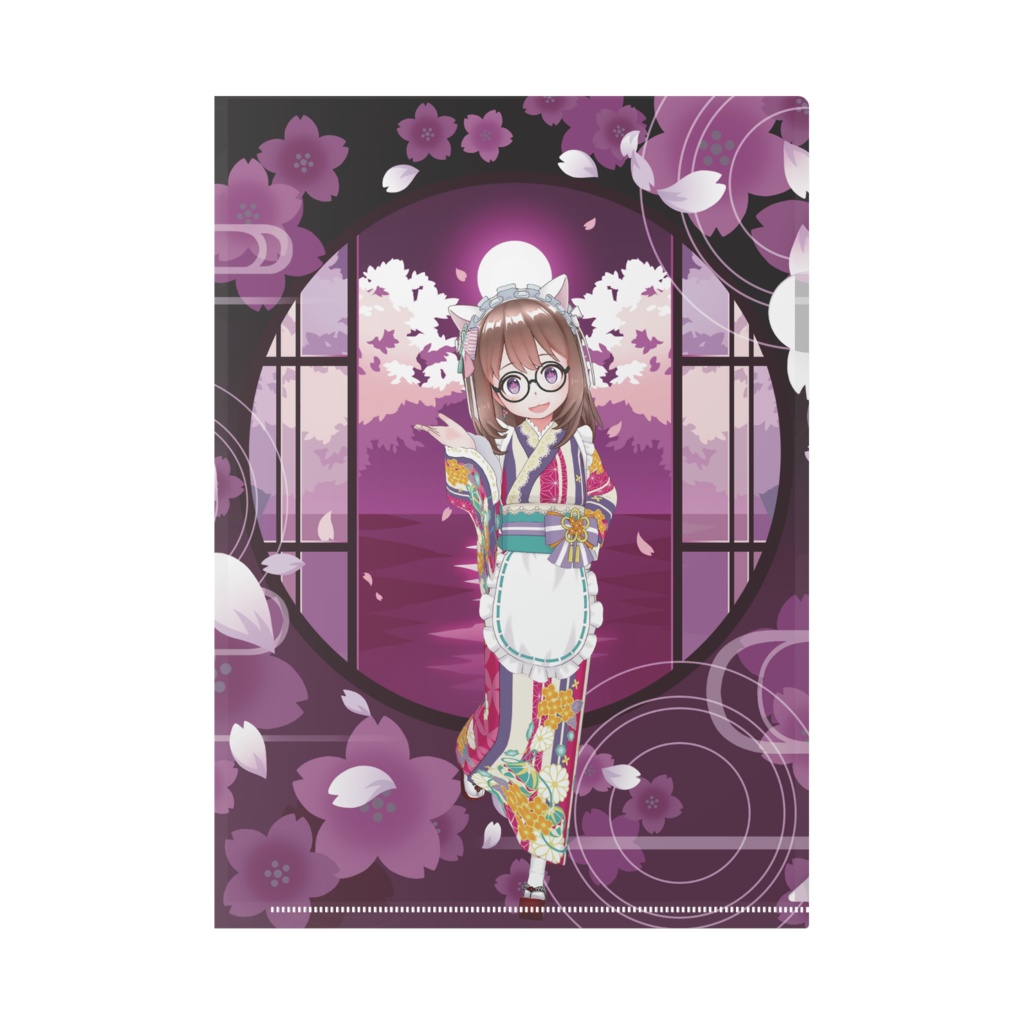 【みんちゃん】11月生誕祭記念日グッズ-クリアファイル