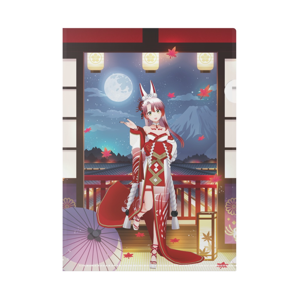 【ゆきうさぎ】11月生誕祭記念日グッズ-クリアファイル