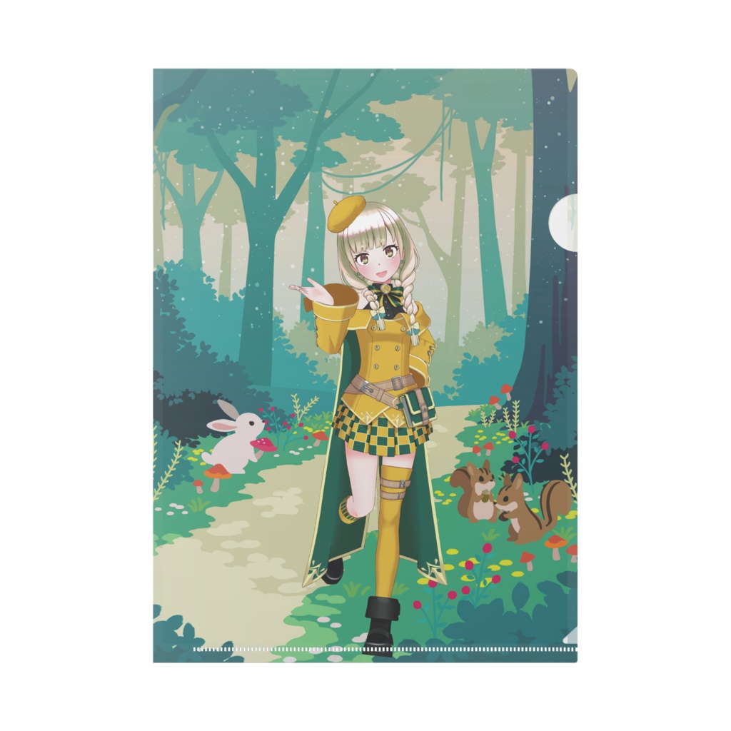 【ゆず・きゅーびっく】11月生誕祭記念日グッズ-クリアファイル