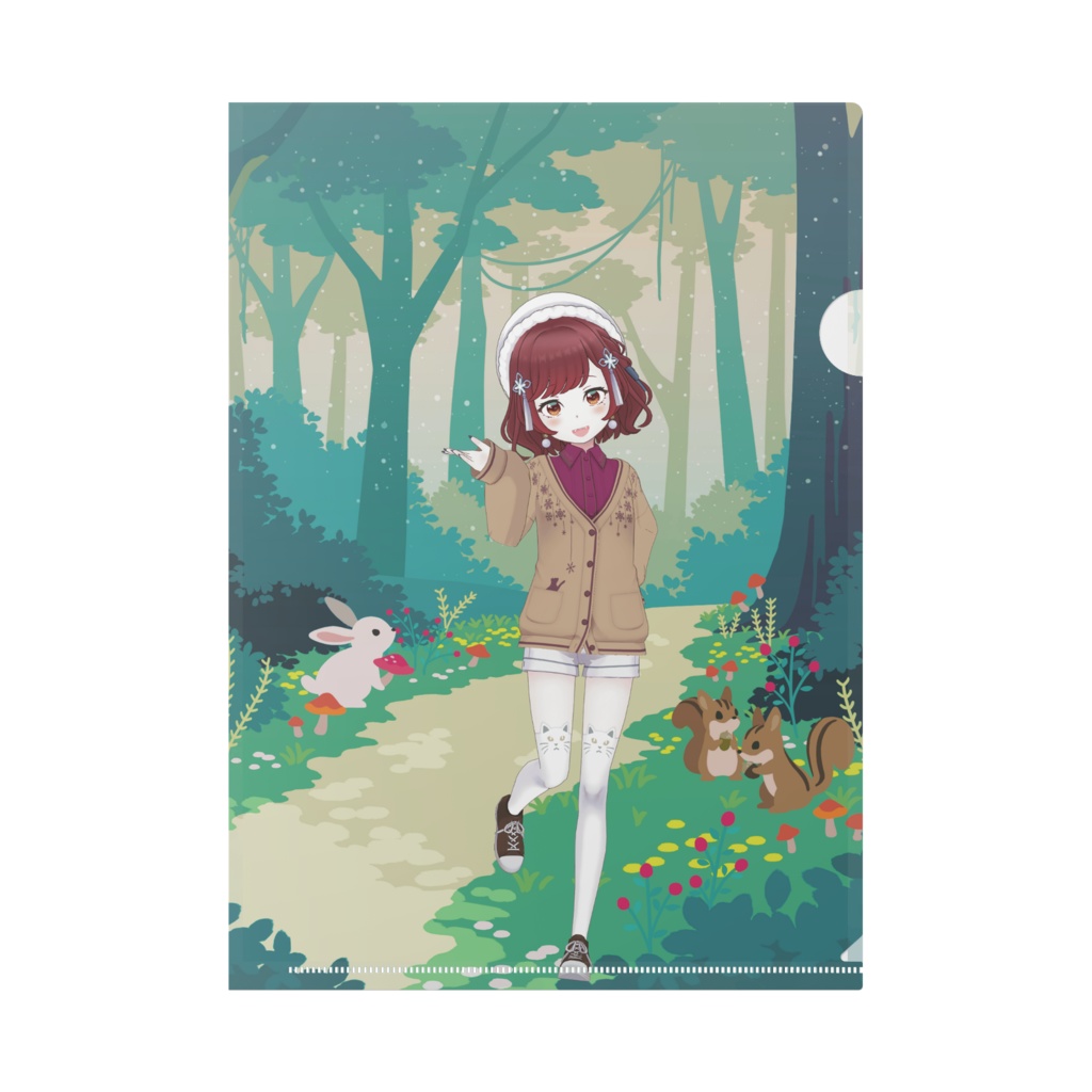 【ゆめか】11月生誕祭記念日グッズ-クリアファイル