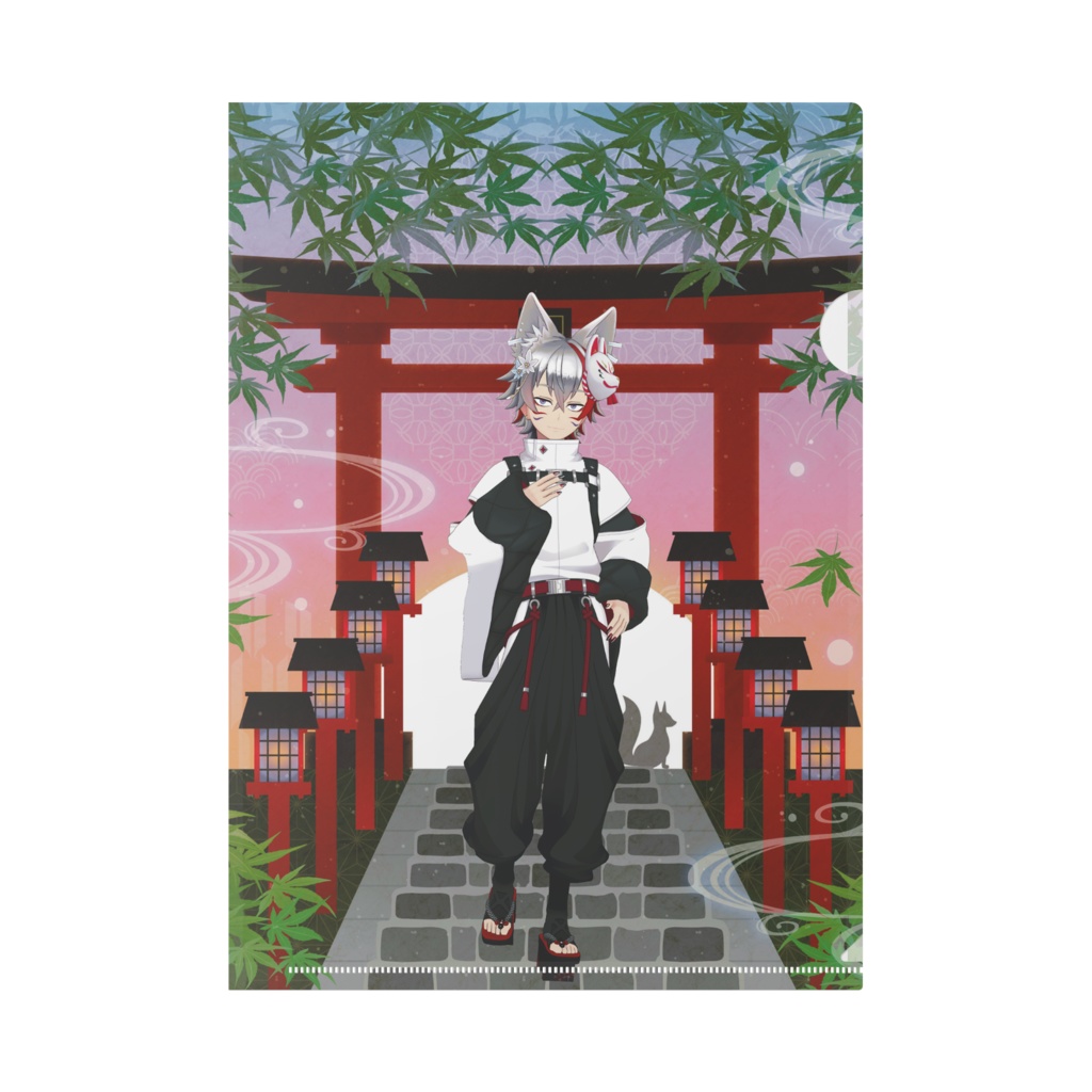 【ゆや】11月生誕祭記念日グッズ-クリアファイル