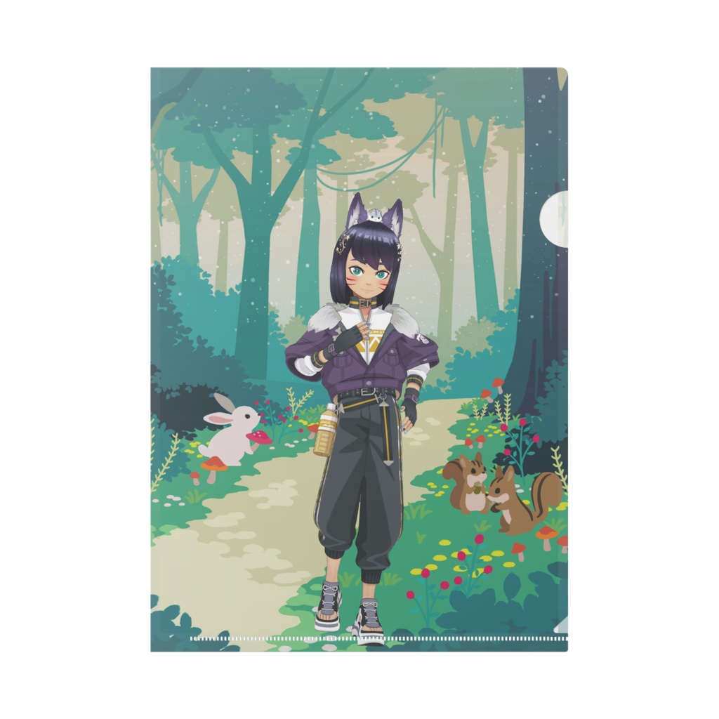 【りくまるりくま】11月生誕祭記念日グッズ-クリアファイル