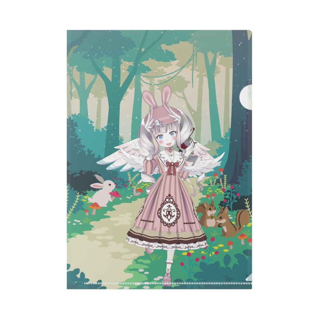 【ココミルキーホワイト】11月生誕祭記念日グッズ-クリアファイル