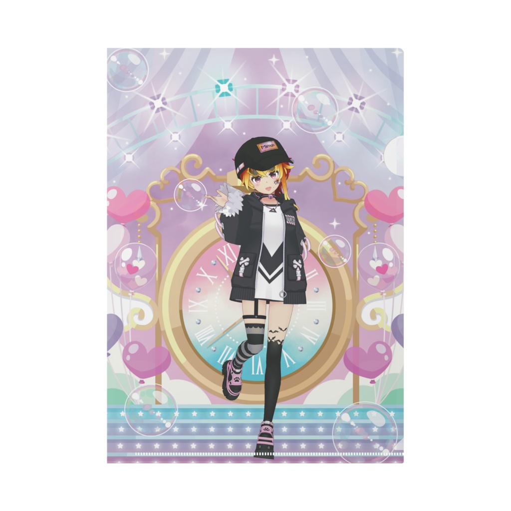 【リオ姉 吉崎理緒】11月生誕祭記念日グッズ-クリアファイル