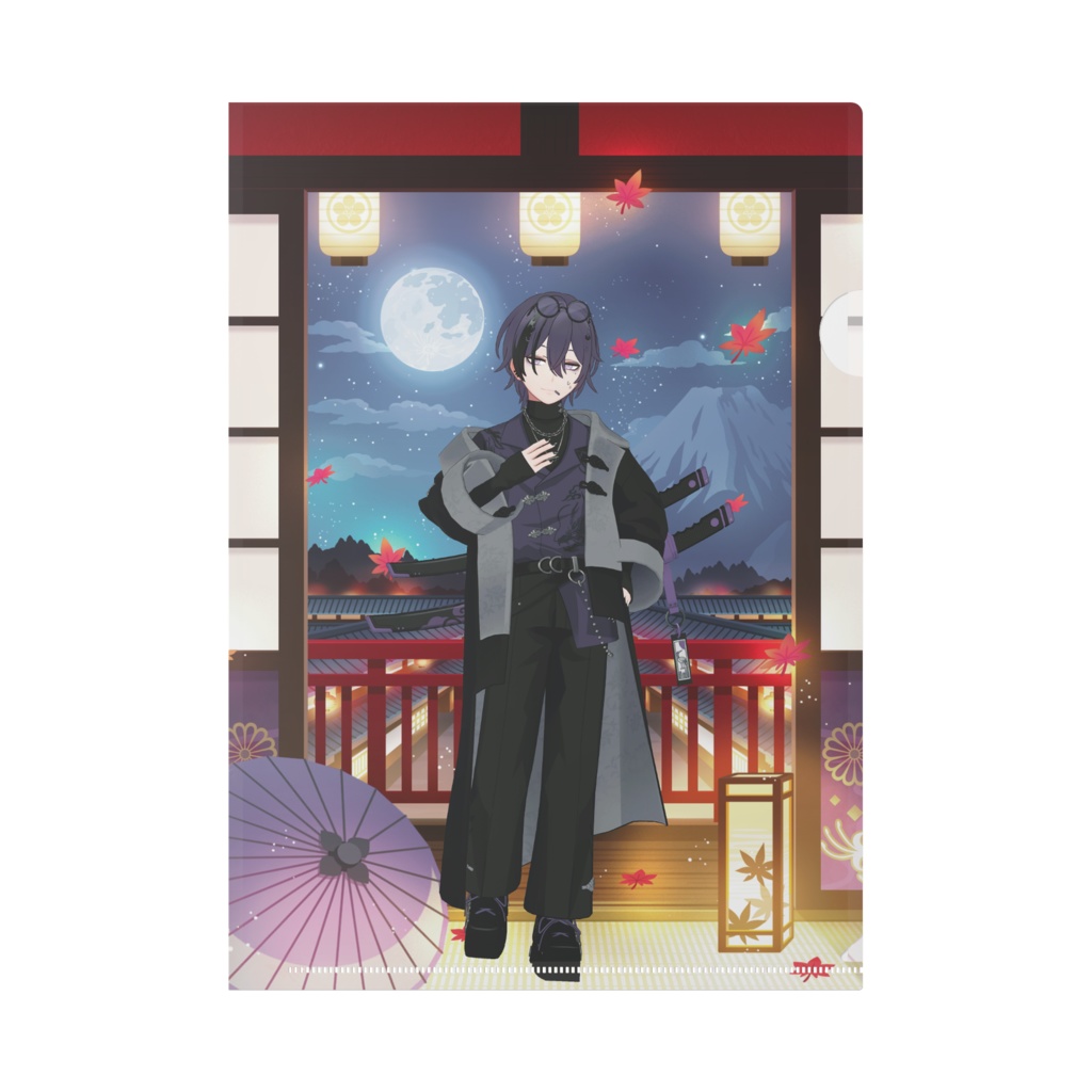 【七星 憐】11月生誕祭記念日グッズ-クリアファイル