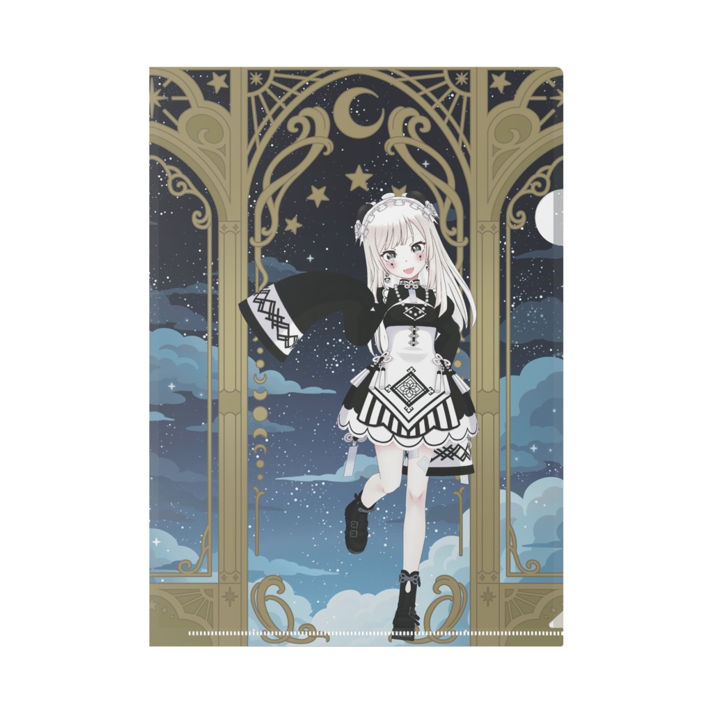 【三日月九蘭】11月生誕祭記念日グッズ-クリアファイル