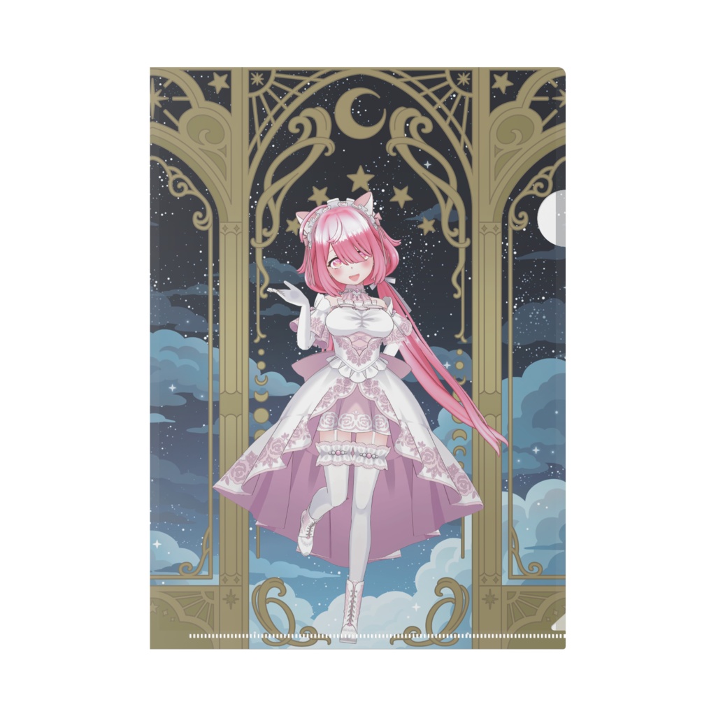 【乙梨ゆい】11月生誕祭記念日グッズ-クリアファイル